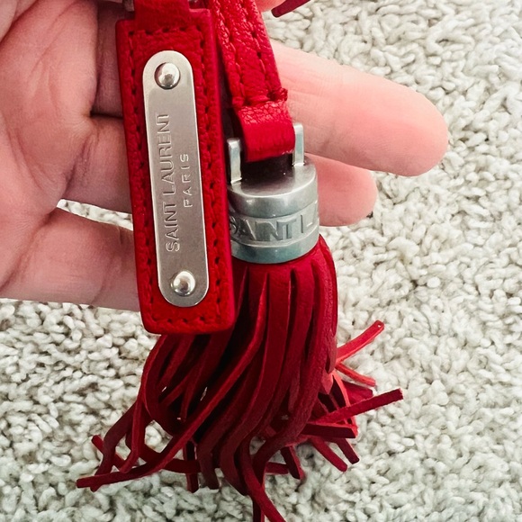 Saint Laurent Red Crossbody Bag - Picture 10 of 14